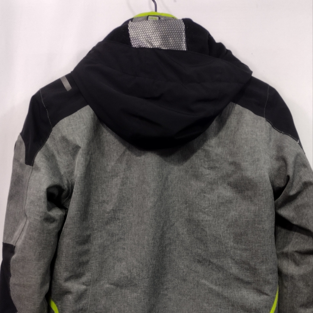 Killtec Ski Jacket Level 5 Youth 14 Gray Outdoor Sporty Snow Jacket Comfy Warm - Picture 6 of 9